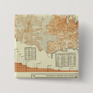 Cheese 15 Cm Square Badge