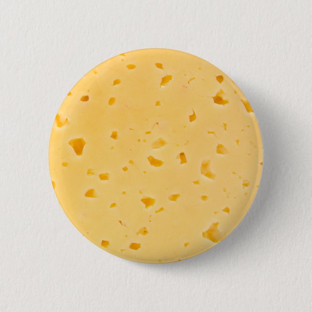 Cheese 6 Cm Round Badge (Front)