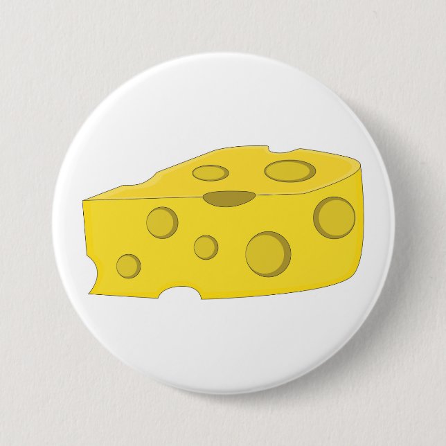 Cheese 7.5 Cm Round Badge (Front)