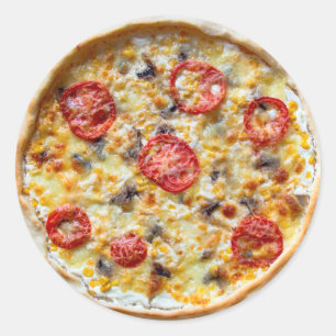 Cheese and Tomato Pizza Sticker
