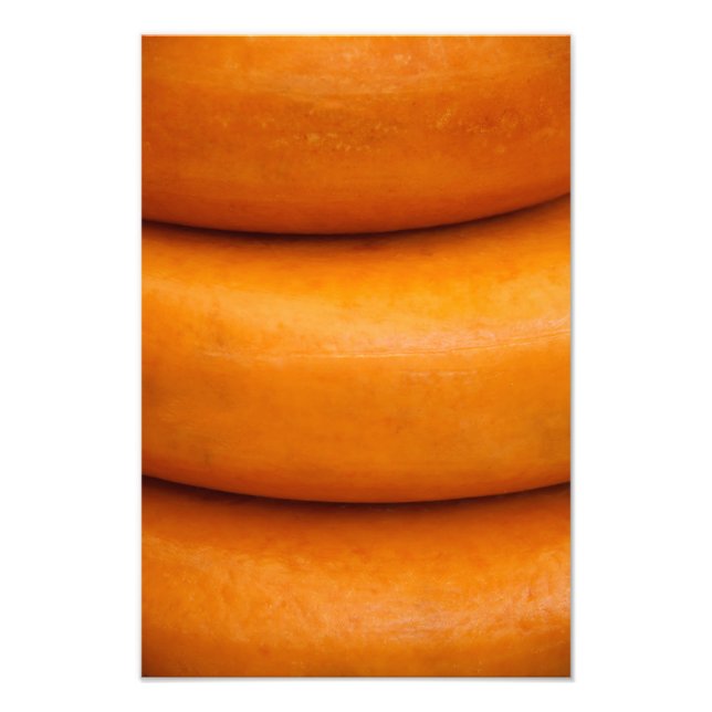 Cheese Background Photo Print (Front)