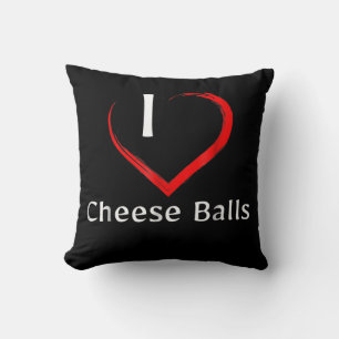Cheese Balls Novelty Appetizers Cushion