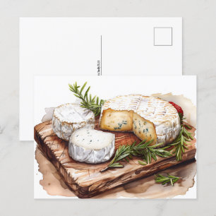 Cheese board, Postcrossing Postcard