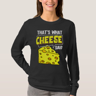 Cheese Board Sticks Vegan Funny Puns T-Shirt