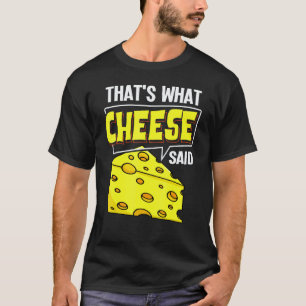 Cheese Board Sticks Vegan Funny Puns T-Shirt
