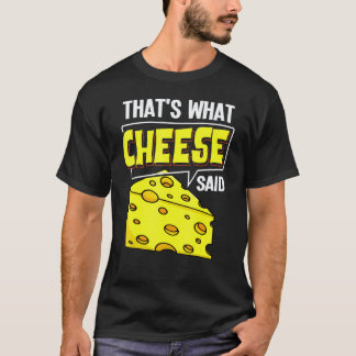 Cheese Board Sticks Vegan Funny Puns T-Shirt
