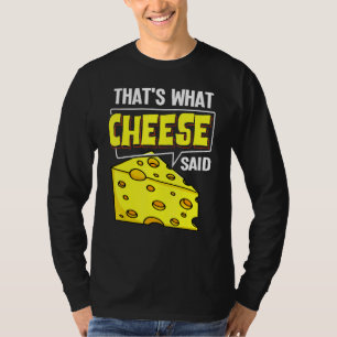 Cheese Board Sticks Vegan Funny Puns T-Shirt