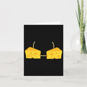Cheese Bra Costume Cute Easy Food Halloween Gift  Card