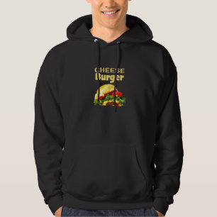 Cheese Burger National Hamburger Day Fast Foods Hoodie