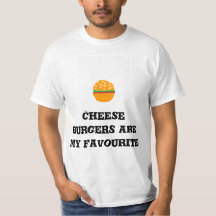 Cheese burgers are my favorite