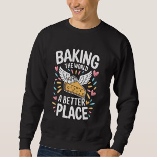 Cheese Cake Cheesecake Lover Cheese Eater Baking S Sweatshirt