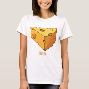 Cheese cartoon illustration  T-Shirt