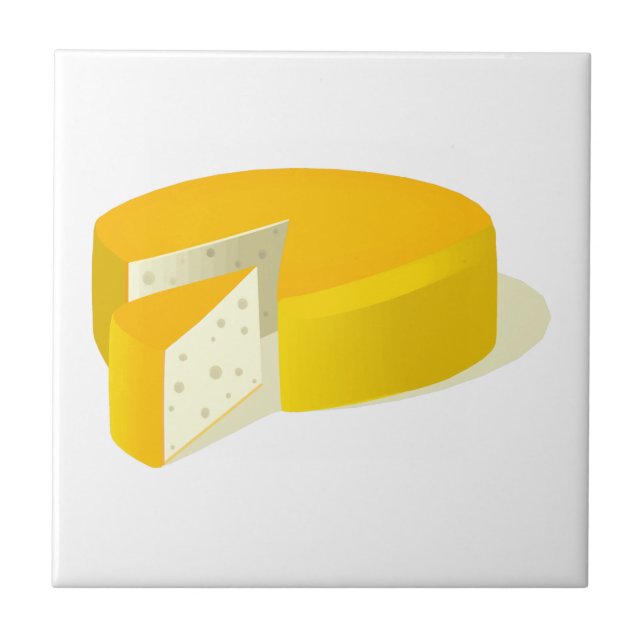 Cheese Ceramic Tile (Front)