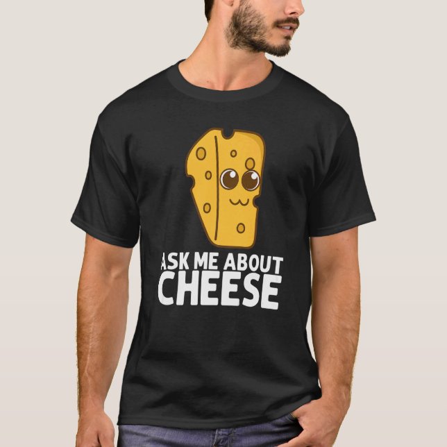 Cheese Cheddar Dairy Product  Men Women T-Shirt (Front)