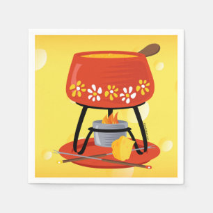 Cheese Fondue Napkin