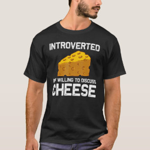 Cheese For Men Women Ricotta Cheese I Love Cheese T-Shirt