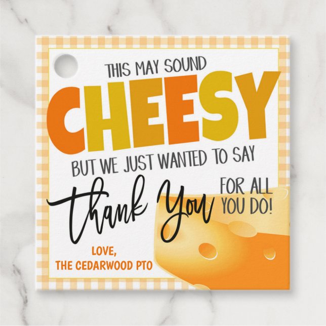 Cheese Gift Tag (Front)