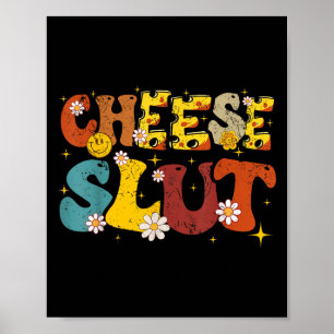 Cheese Groovy Sarcastic Funny Saying Christmas  Poster