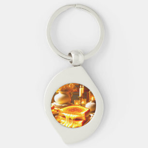 Cheese Heaven: The Ultimate Comfort Food Key Ring