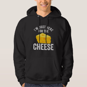 Cheese  I wonder If Cheese Thinks About Me Too  1 Hoodie