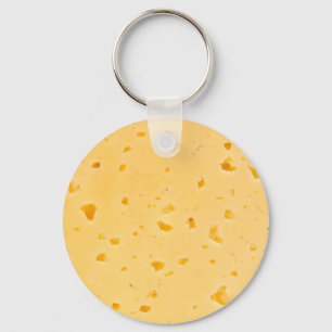 Cheese Key Ring