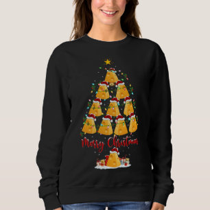 Cheese Lover Xmas Matching Santa Cheese Christmas Sweatshirt