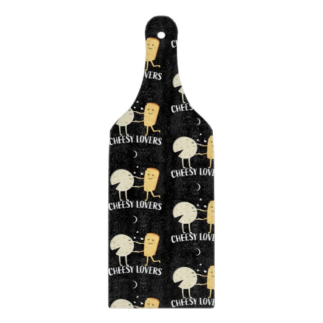 Cheese Lovers And Connoisseur  Cutting Board (Front)