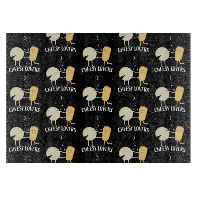 Cheese Lovers And Connoisseur  Cutting Board (Front)