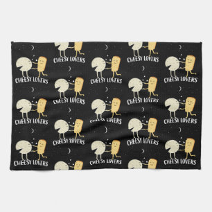 Cheese Lovers And Connoisseur  Tea Towel