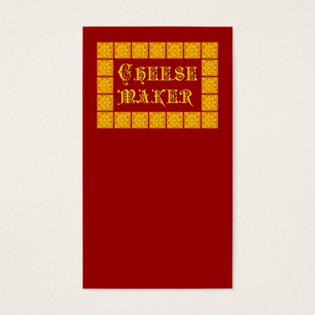 Cheese Maker Vintage Kitchen Art (Front)
