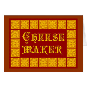 Cheese Maker Vintage Kitchen Art