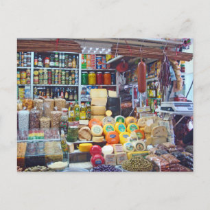 Cheese, Olives & Nuts Postcard