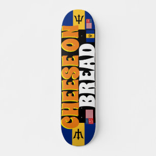 CHEESE ON BREAD   JMT BARB 7 3/4" Skateboard Deck