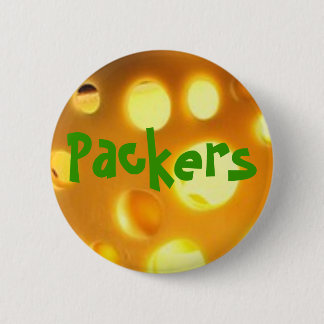 cheese, Packers 6 Cm Round Badge