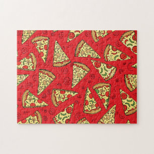 Cheese Pizza Cool Food Fun Jigsaw Puzzle