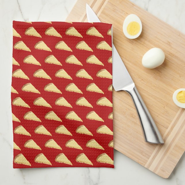 Cheese Pizza Day Tea Towel (Quarter Fold)