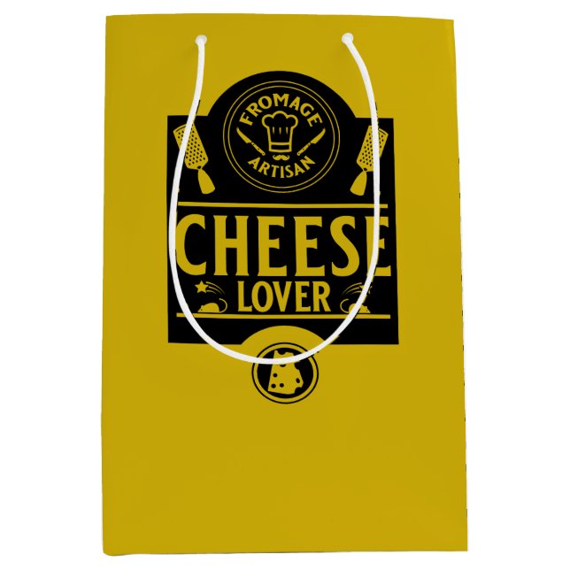 Cheese Producer Medium Gift Bag (Front)