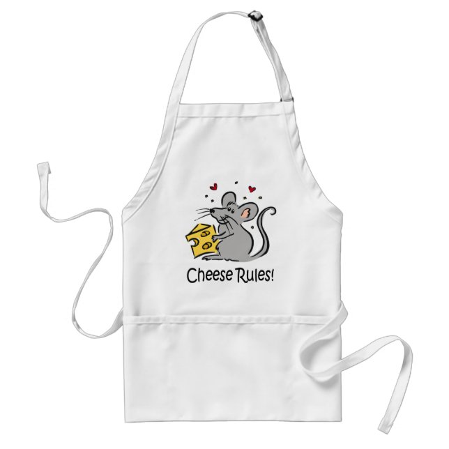 Cheese Rules apron (Front)
