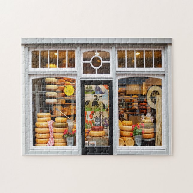Cheese Shop in Amsterdam. Jigsaw Puzzle (Horizontal)