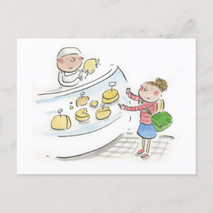 Cheese Shop Postcard