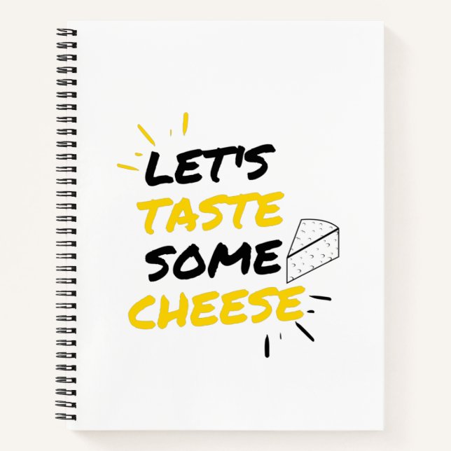 Cheese tasters notebook (Front)