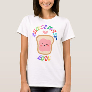 Cheese Toast Love Tshirt   Cheese Toast Love Shirt