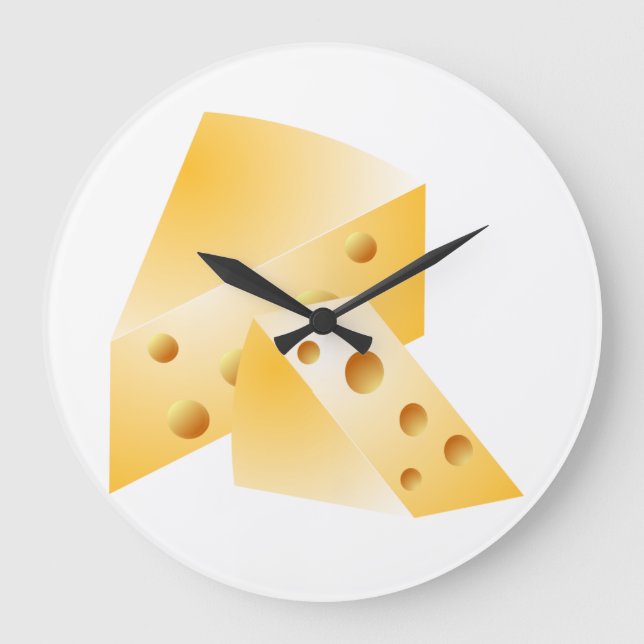 Cheese Wall Clock (Front)
