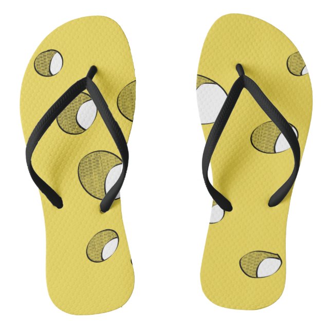 Cheese with holes thongs (Footbed)