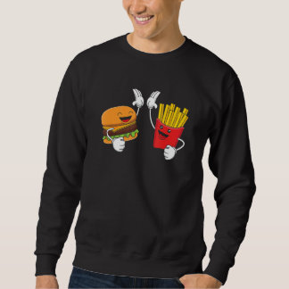 Cheeseburger and Fries Sweatshirt