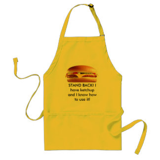 Cheeseburger apron