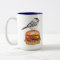 Cheeseburger Bird Chickadee Mug
