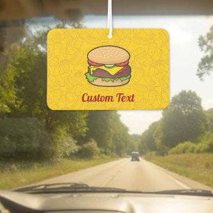 Cheeseburger Car Air Freshener