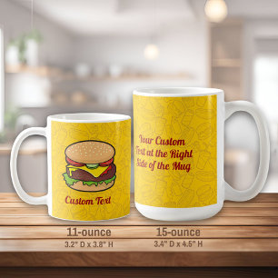 Cheeseburger Coffee Mug