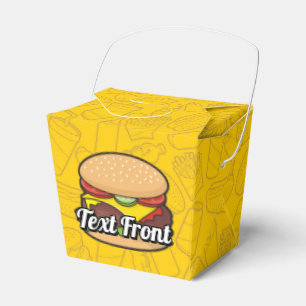 Cheeseburger Favour Box